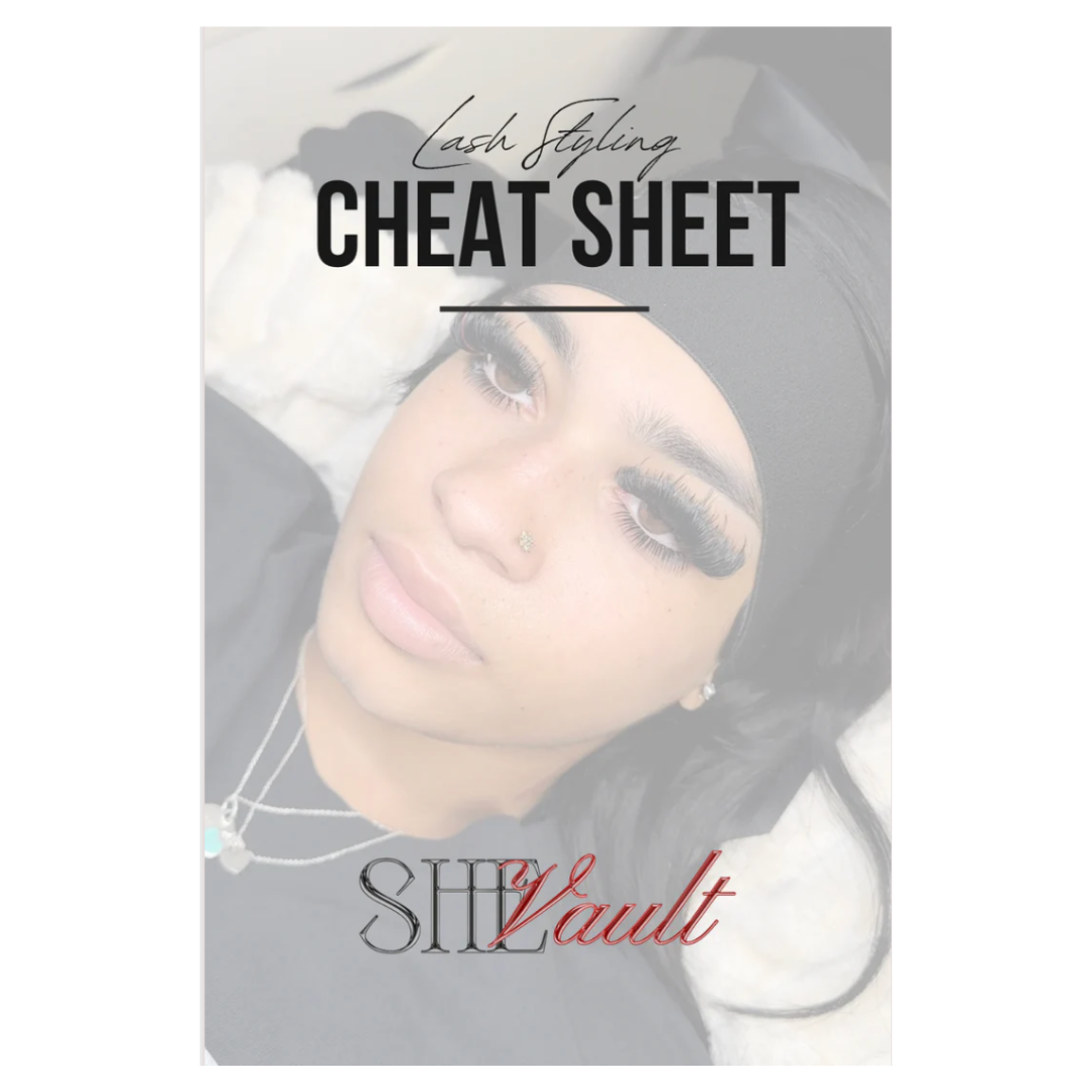 Lash Styling Cheat Sheet (MRR)