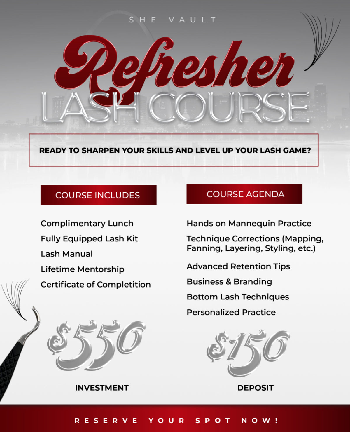 Refresher Lash Course